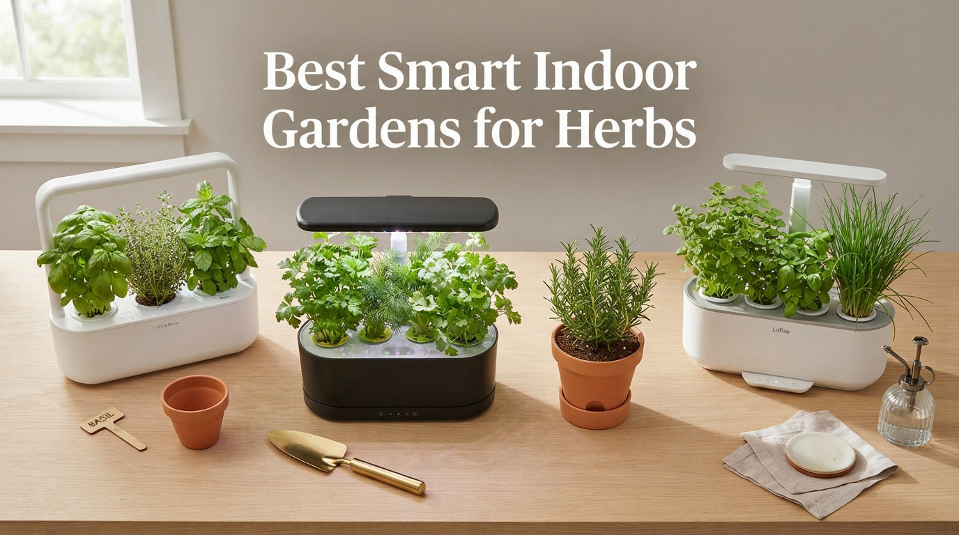 Best Smart Indoor Gardens for Herbs