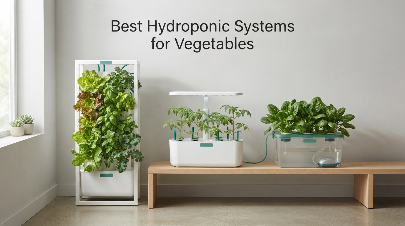Best Hydroponic Systems for Vegetables