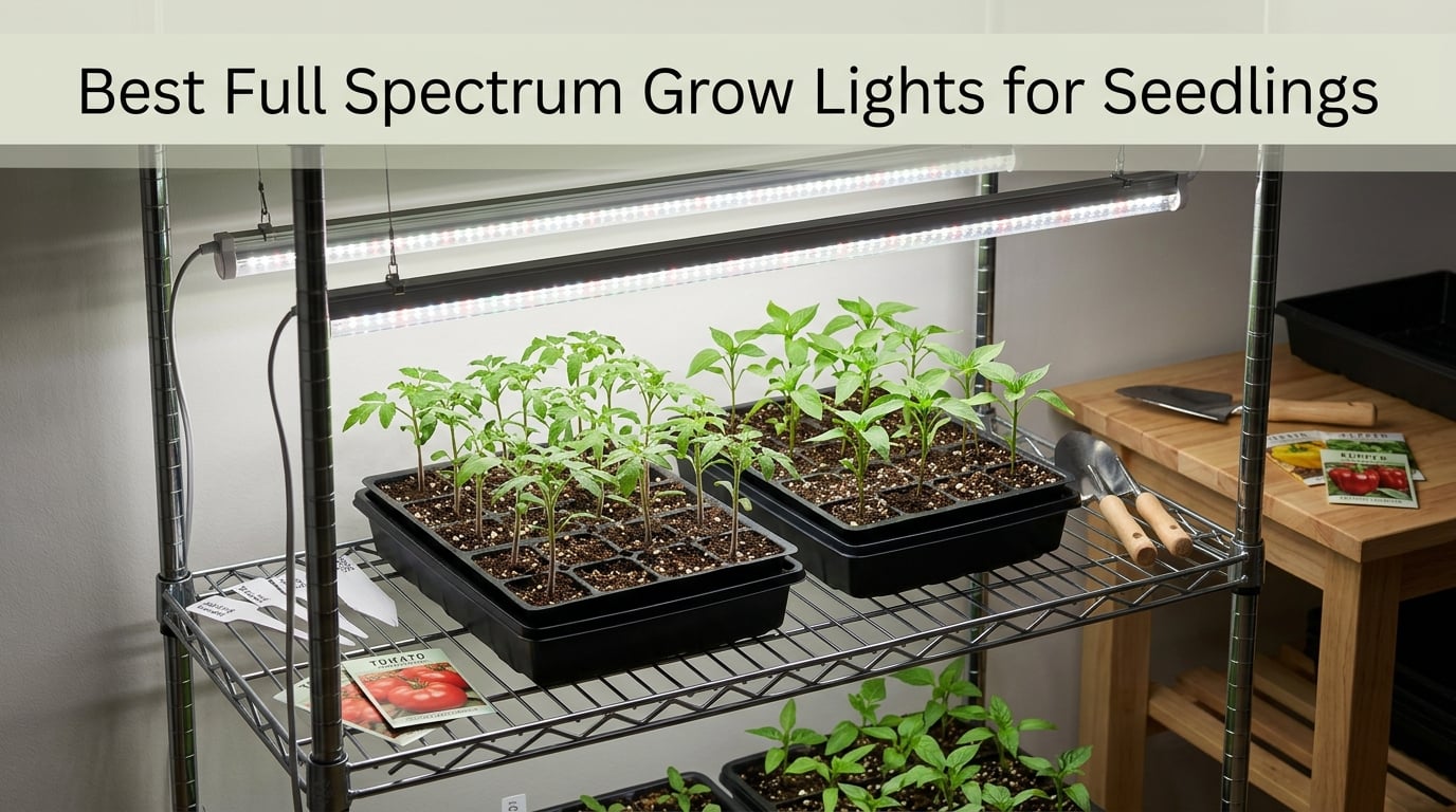 Best Full Spectrum Grow Lights for Seedlings