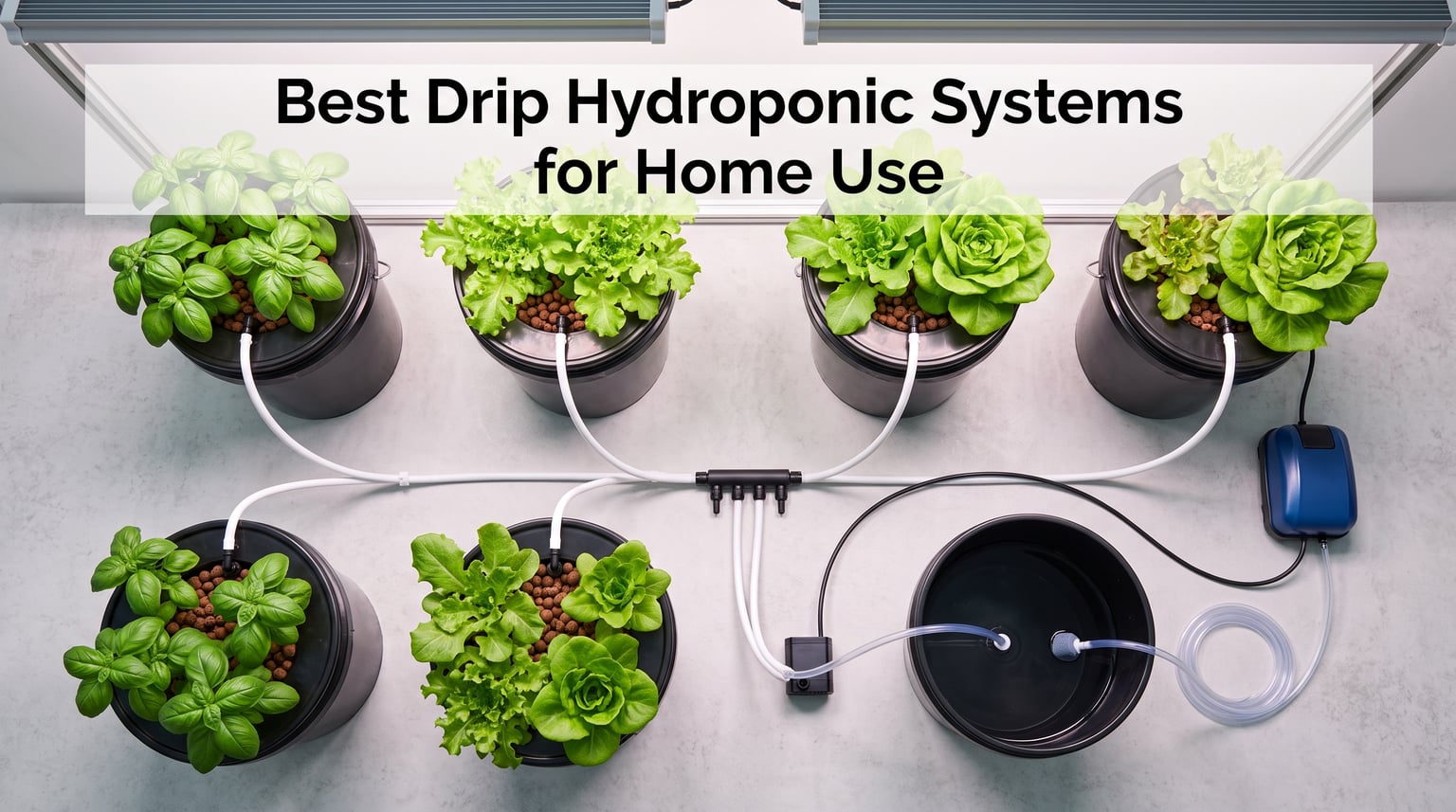 Best Drip Hydroponic Systems for Home Use