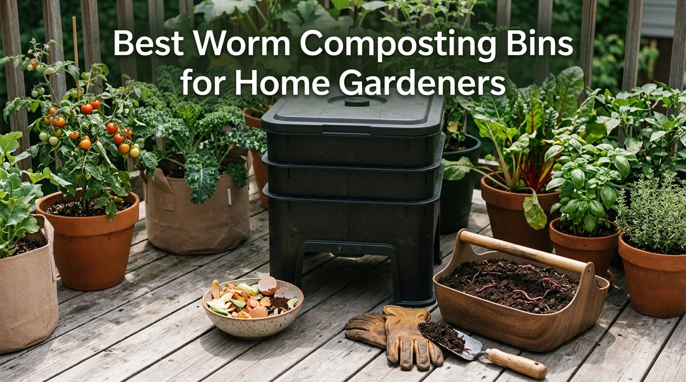 Best Worm Composting Bins for Home Gardeners