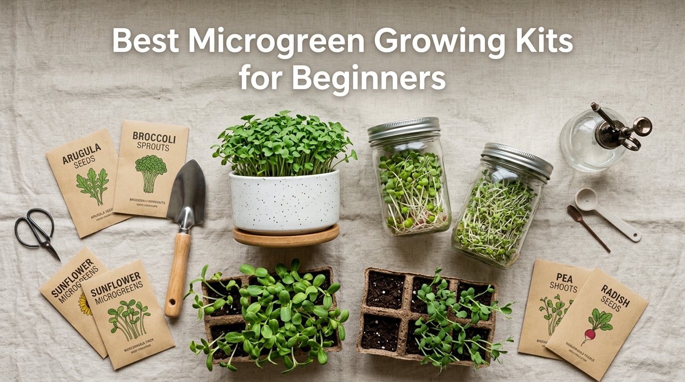 Best Microgreen Growing Kits for Beginners
