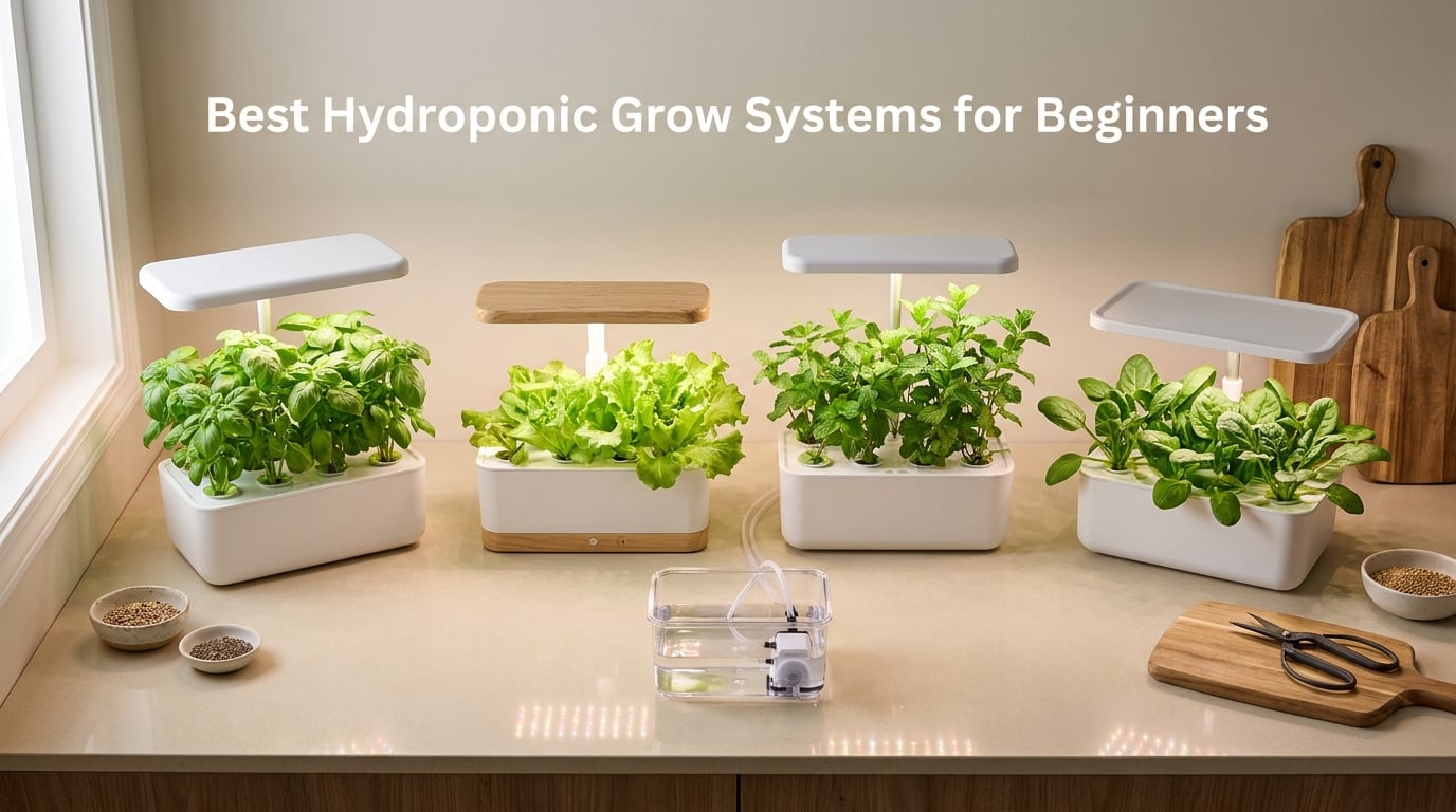 Best Hydroponic Grow Systems for Beginners