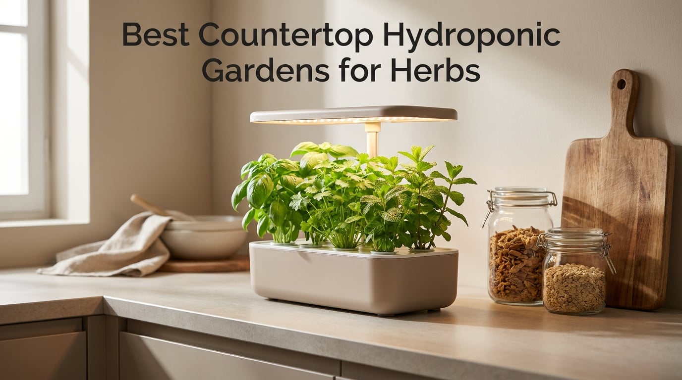 Best Countertop Hydroponic Gardens for Herbs