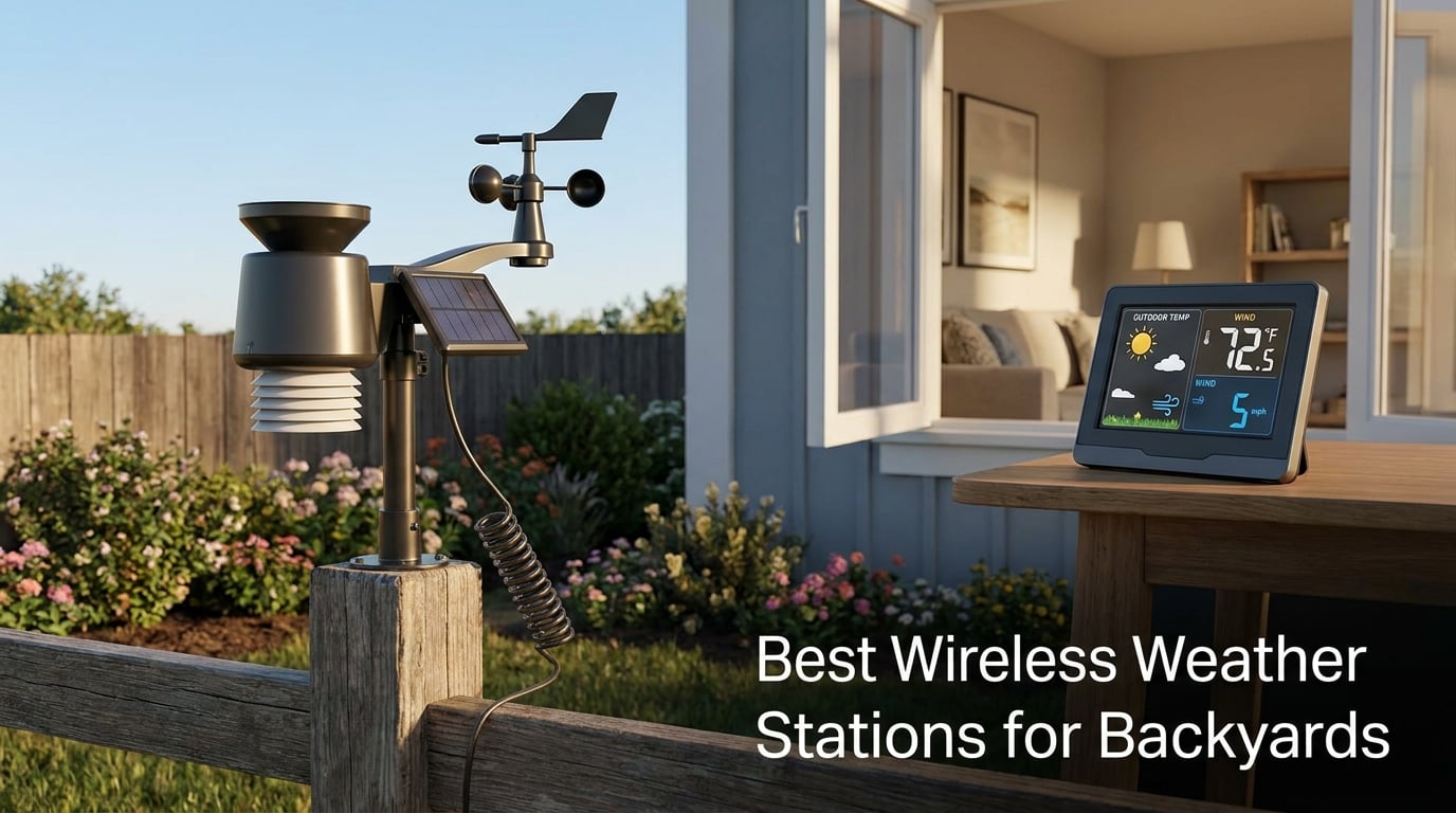 Best Wireless Weather Stations for Backyards