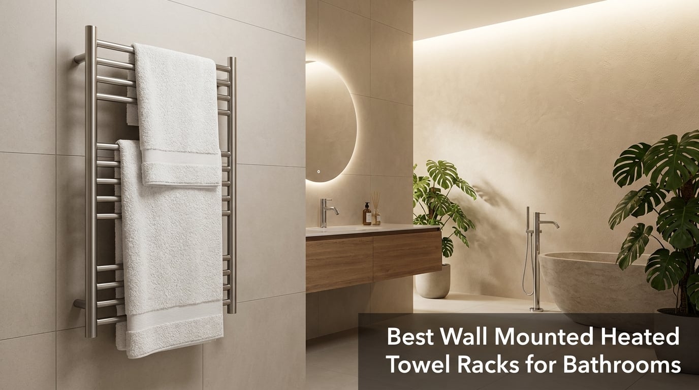 Best Wall Mounted Heated Towel Racks for Bathrooms