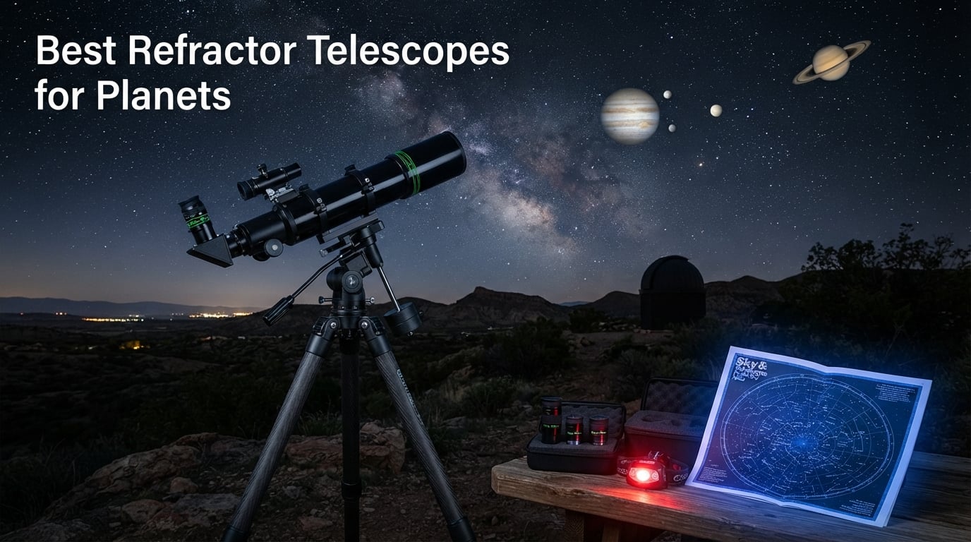 Best Refractor Telescopes for Planets