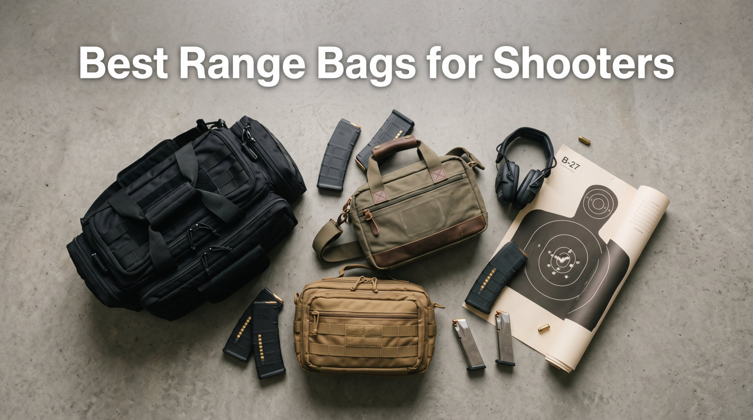 Best Range Bags for Shooters
