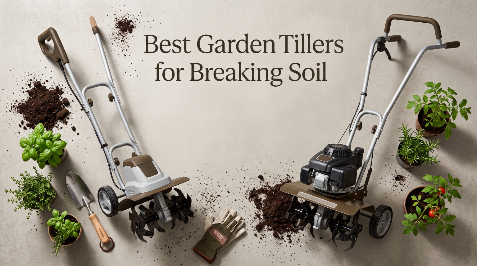 Best Garden Tillers for Breaking Soil