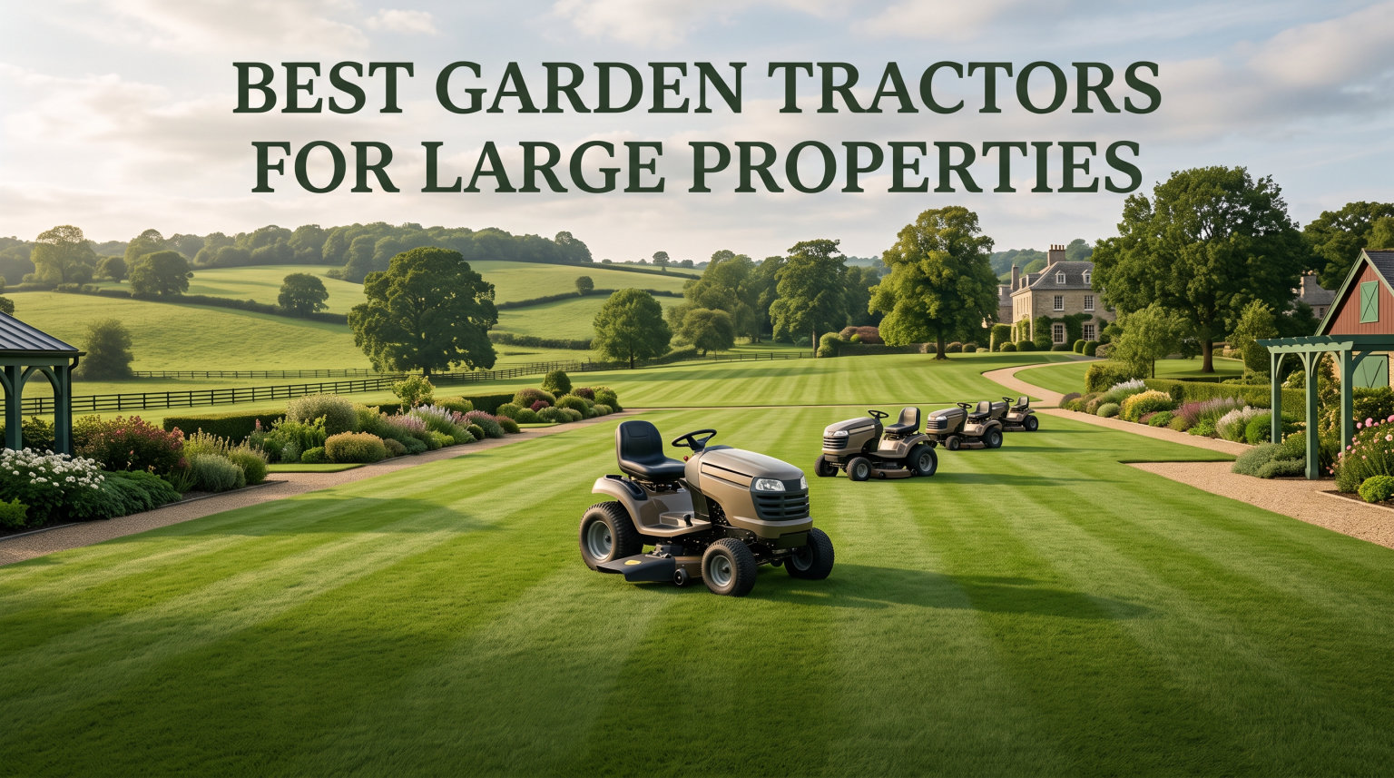 Best Garden Tractors for Large Properties