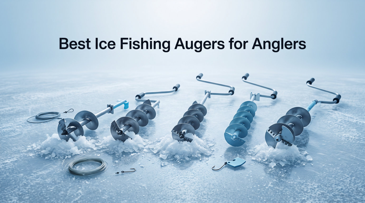 Best Ice Fishing Augers for Anglers