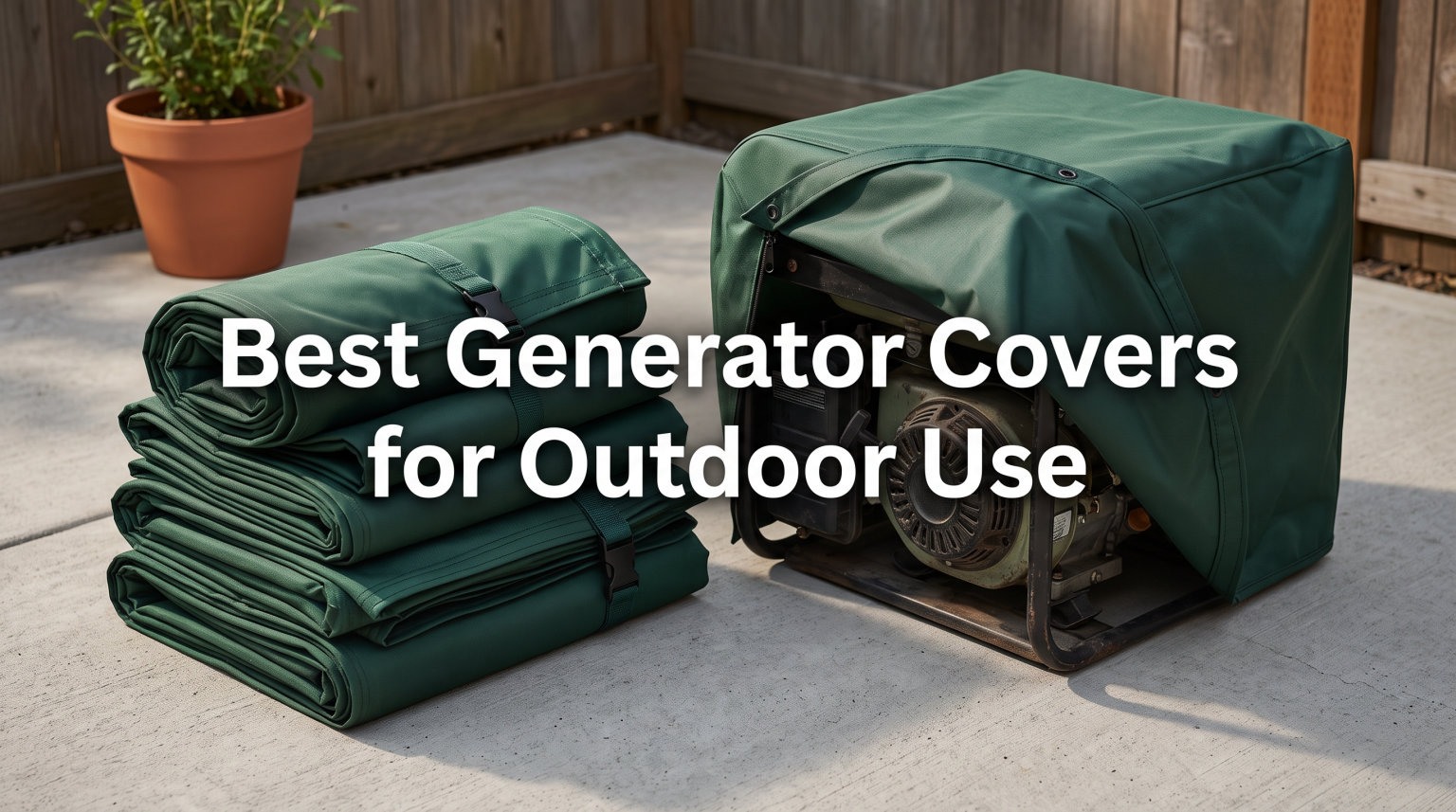 Best Generator Covers for Outdoor Use