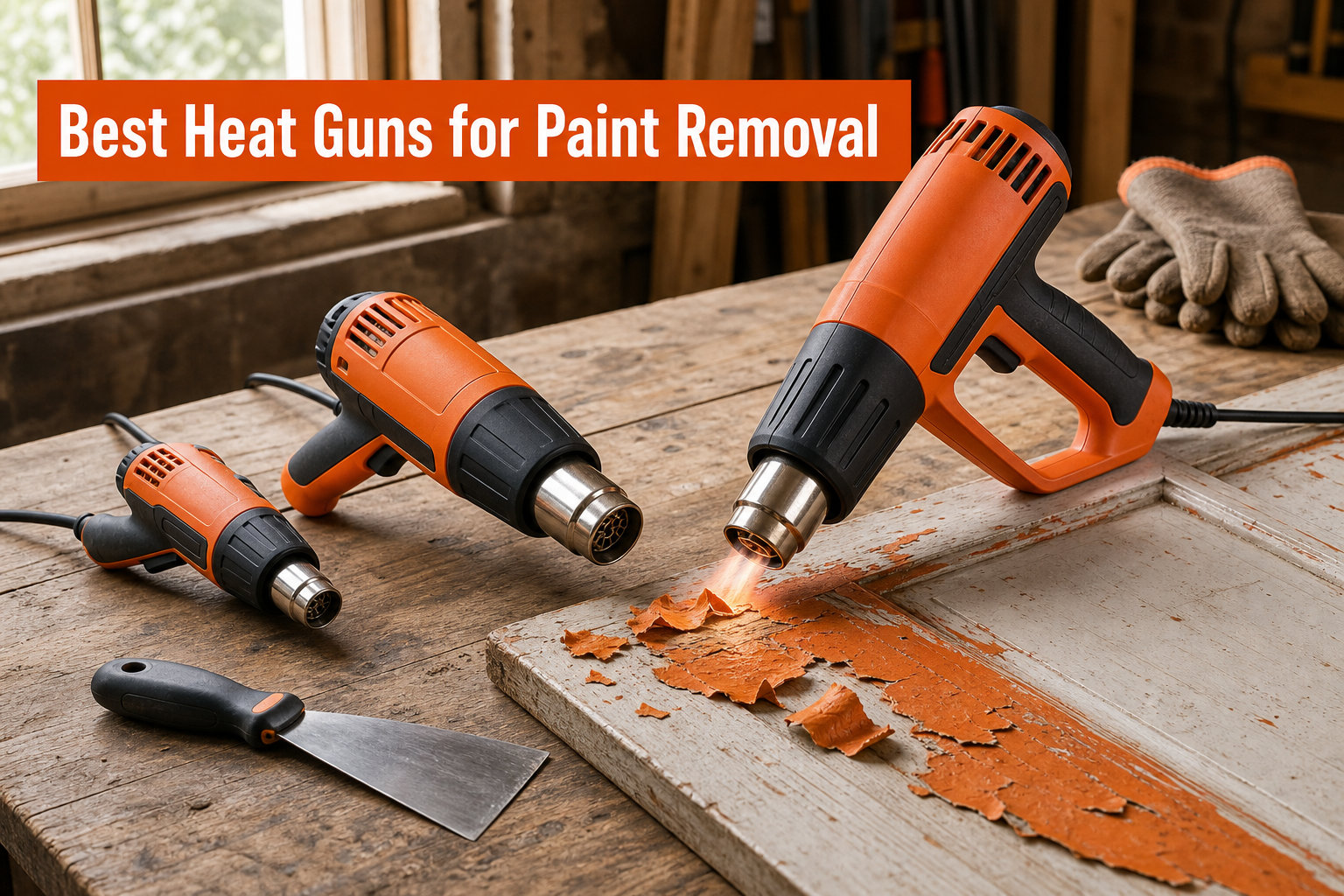 Best Heat Guns for Paint Removal