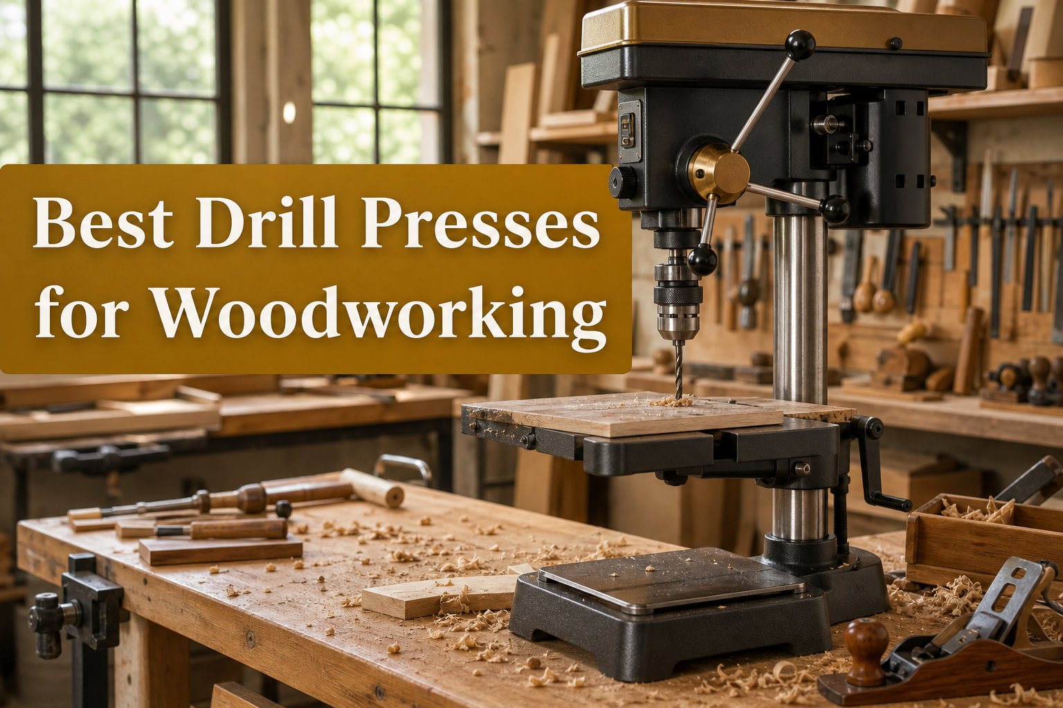 Best Drill Presses for Woodworking