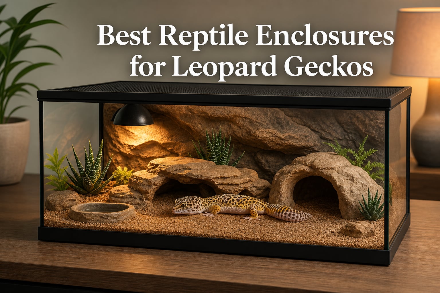 Best Reptile Enclosures for Leopard Geckos