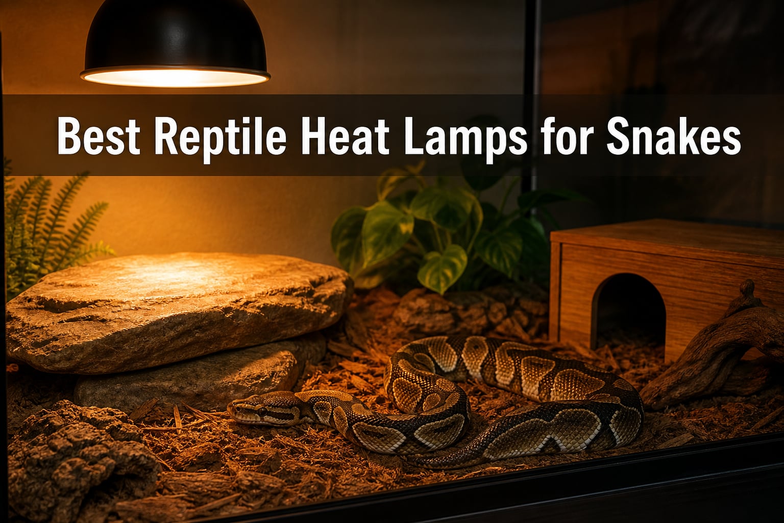 Best Reptile Heat Lamps for Snakes