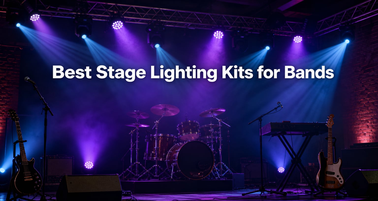 Best Stage Lighting Kits for Bands
