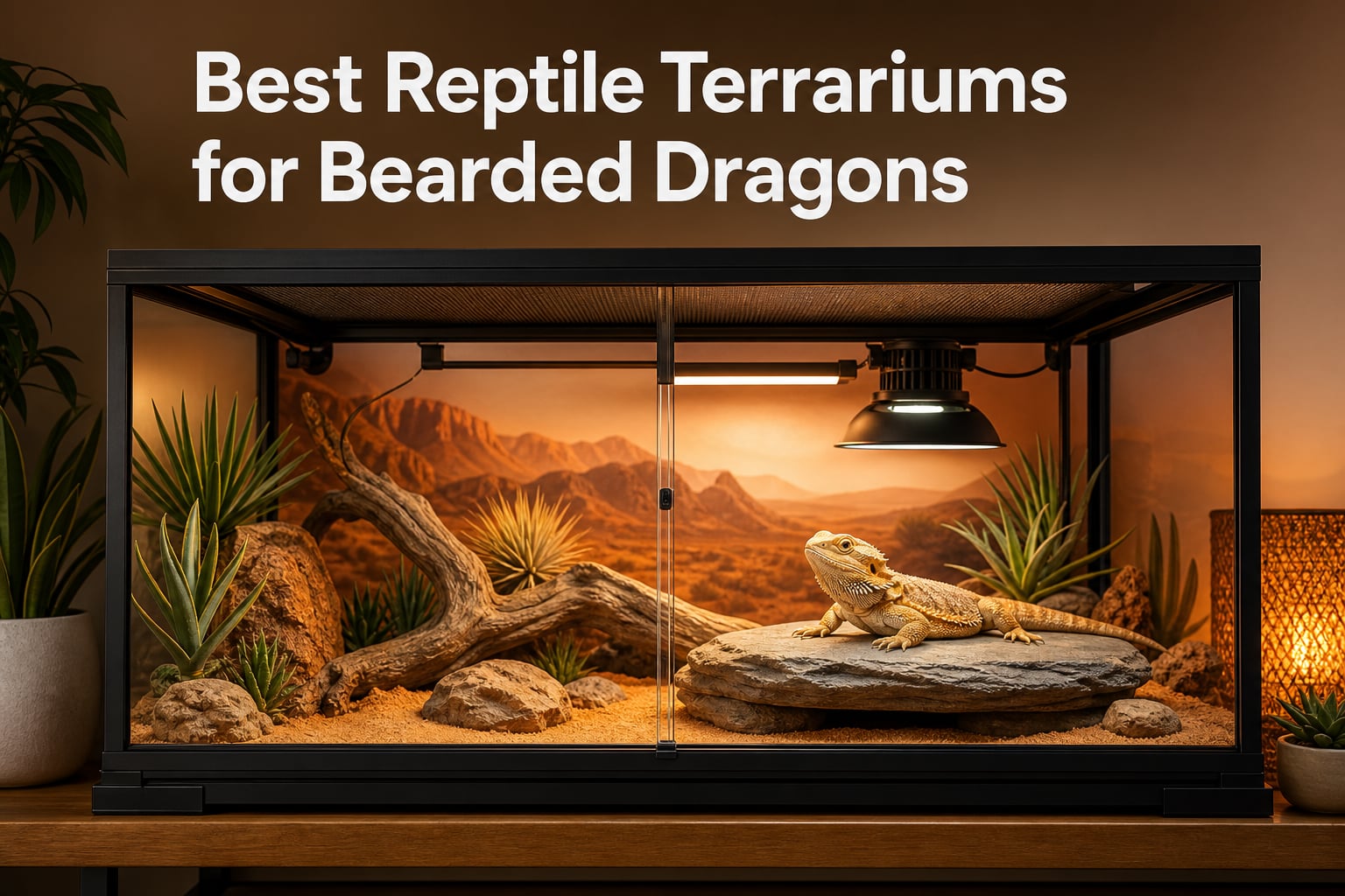 Best Reptile Terrariums for Bearded Dragons