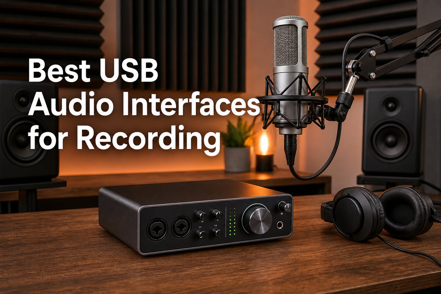 Best USB Audio Interfaces for Recording