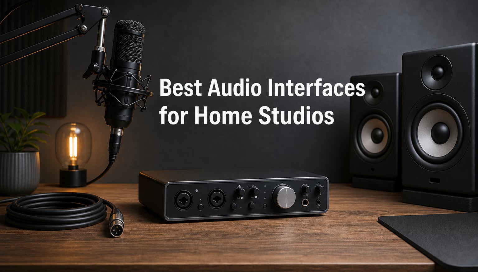 Best Audio Interfaces for Home Studios