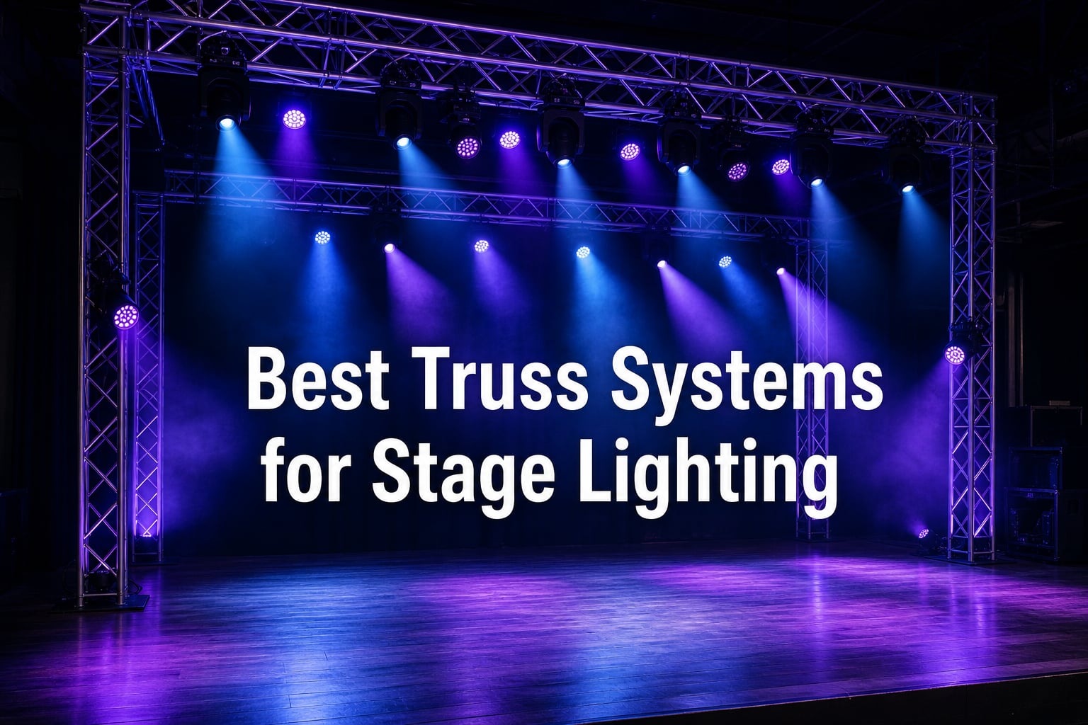 Best Truss Systems for Stage Lighting
