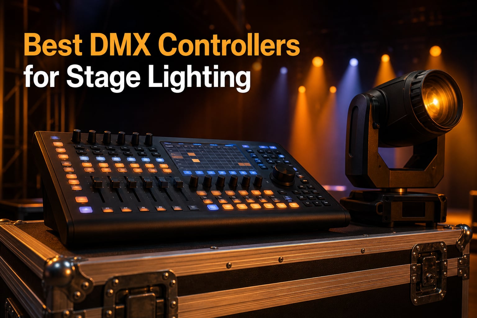 Best DMX Controllers for Stage Lighting