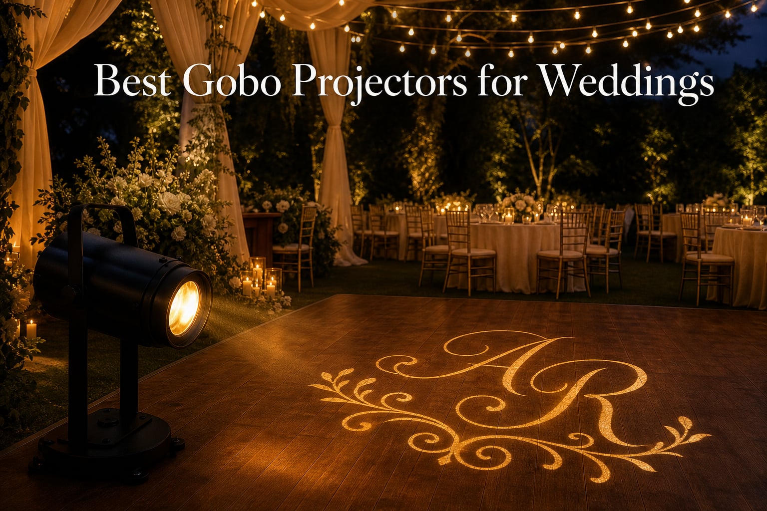 Best Gobo Projectors for Weddings