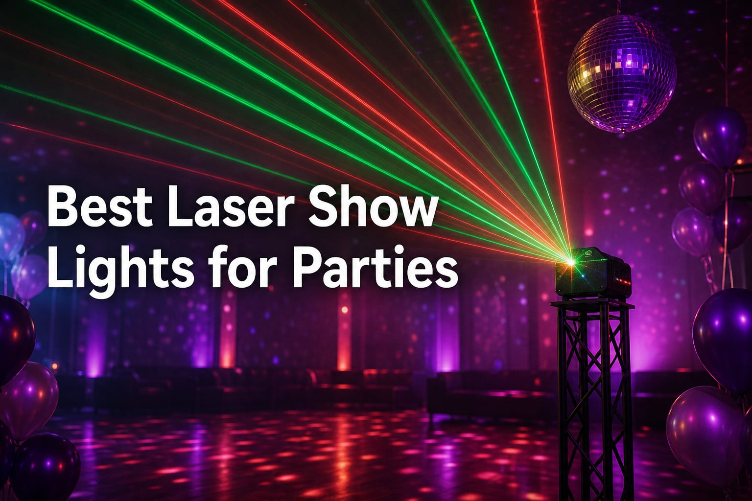 Best Laser Show Lights for Parties