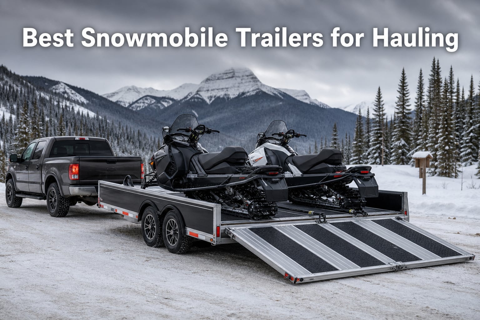 Best Snowmobile Trailers for Hauling
