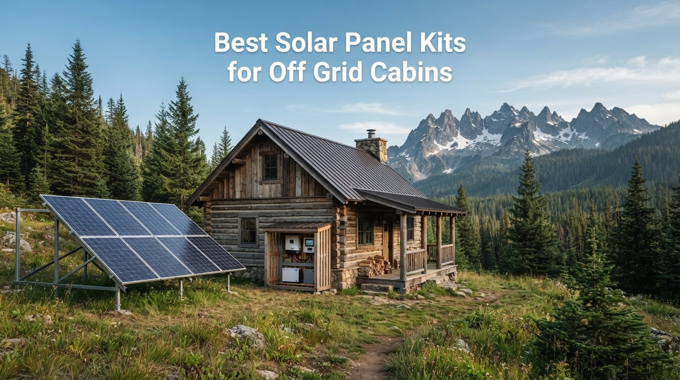 Best Solar Panel Kits for Off Grid Cabins