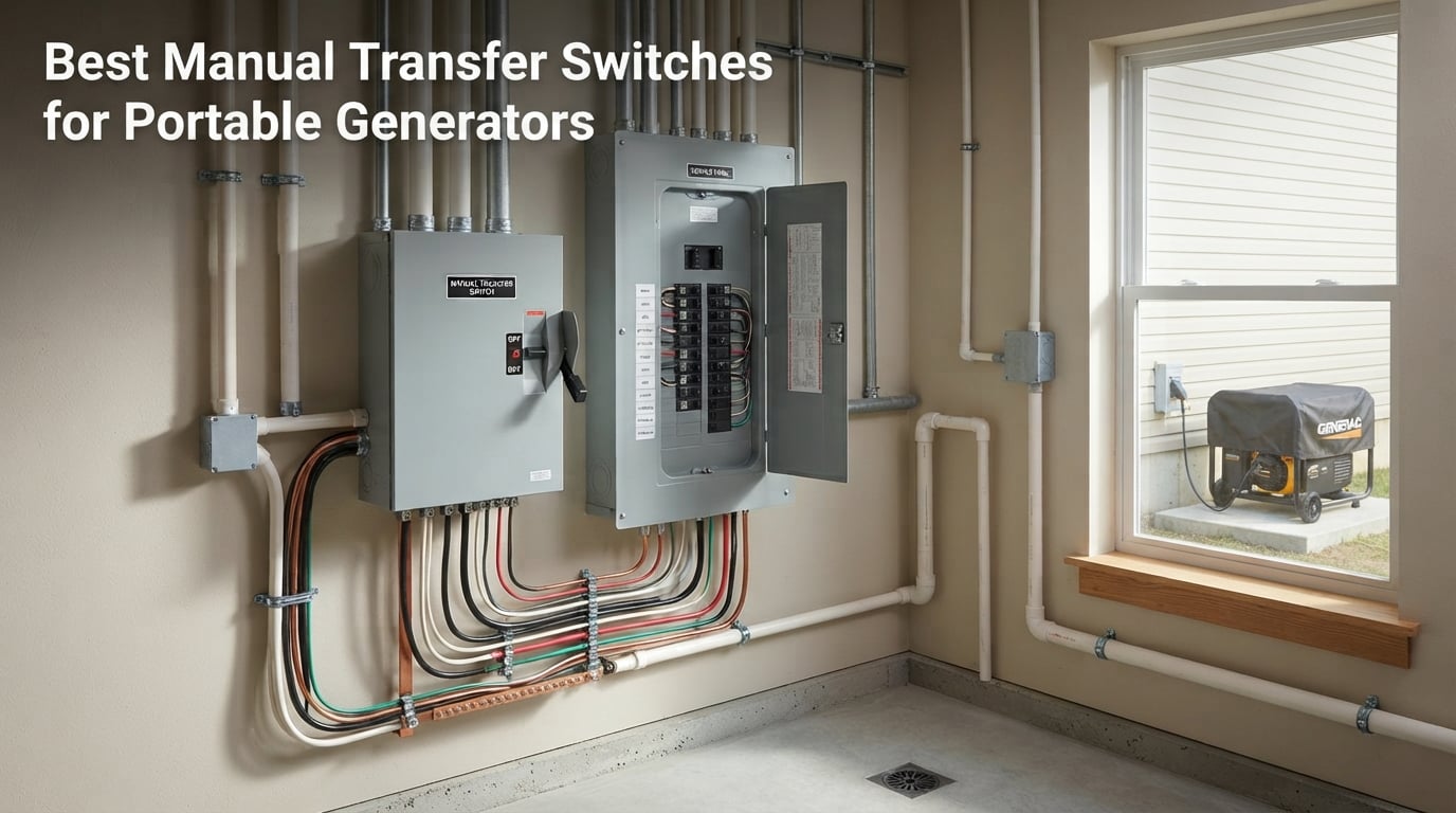 Best Manual Transfer Switches for Portable Generators