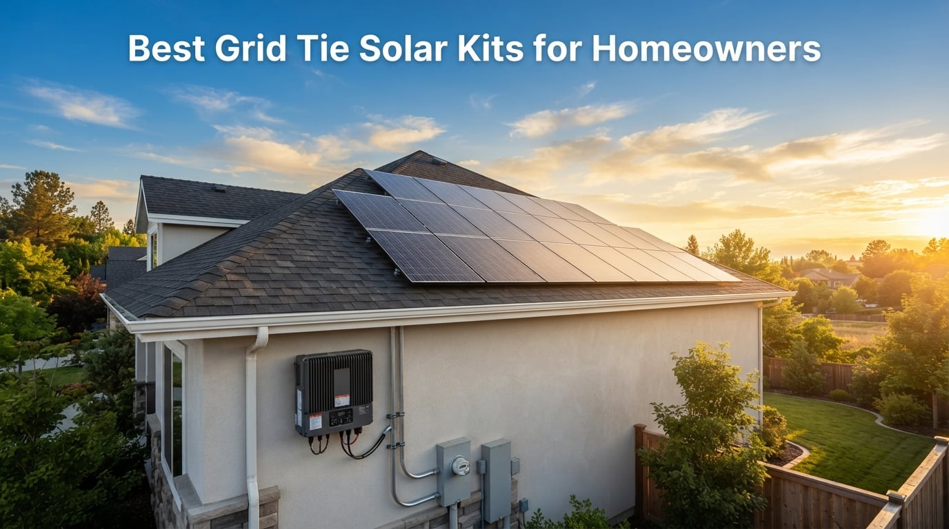 Best Grid Tie Solar Kits for Homeowners