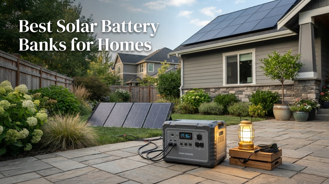 Best Solar Battery Banks for Homes