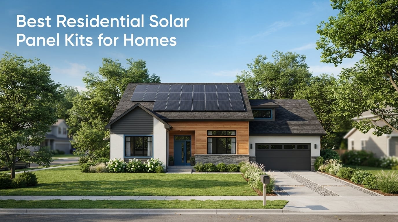 Best Residential Solar Panel Kits for Homes