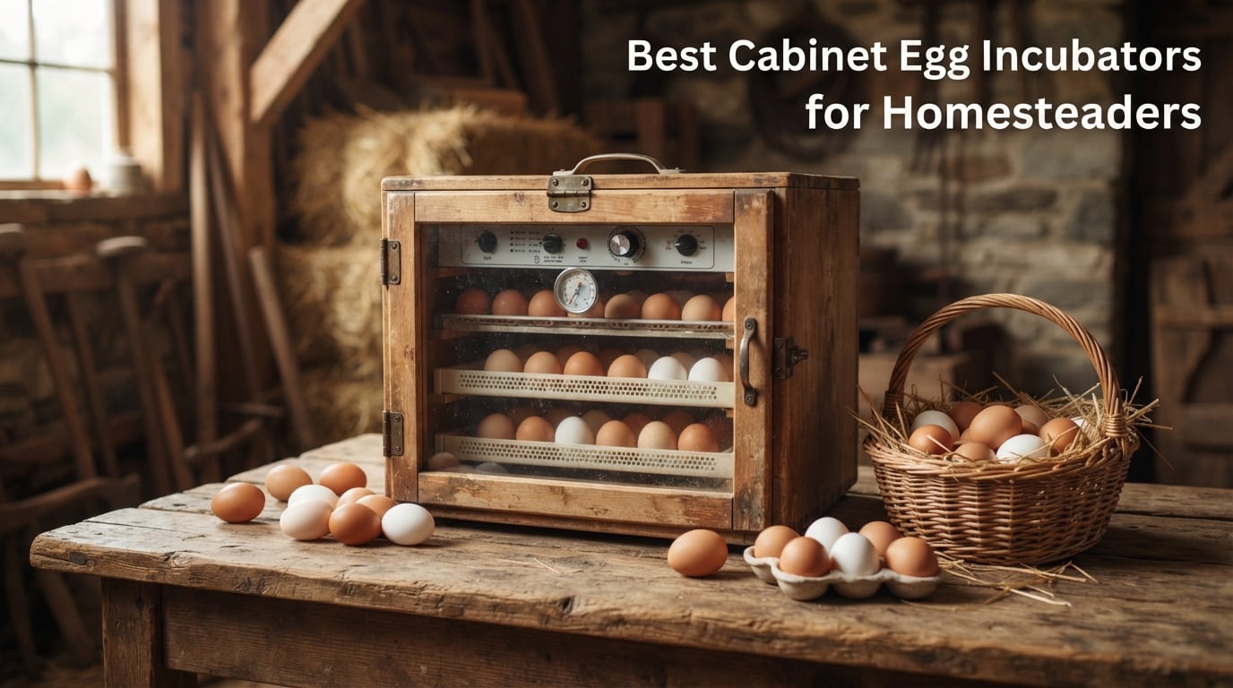 Best Cabinet Egg Incubators for Homesteaders
