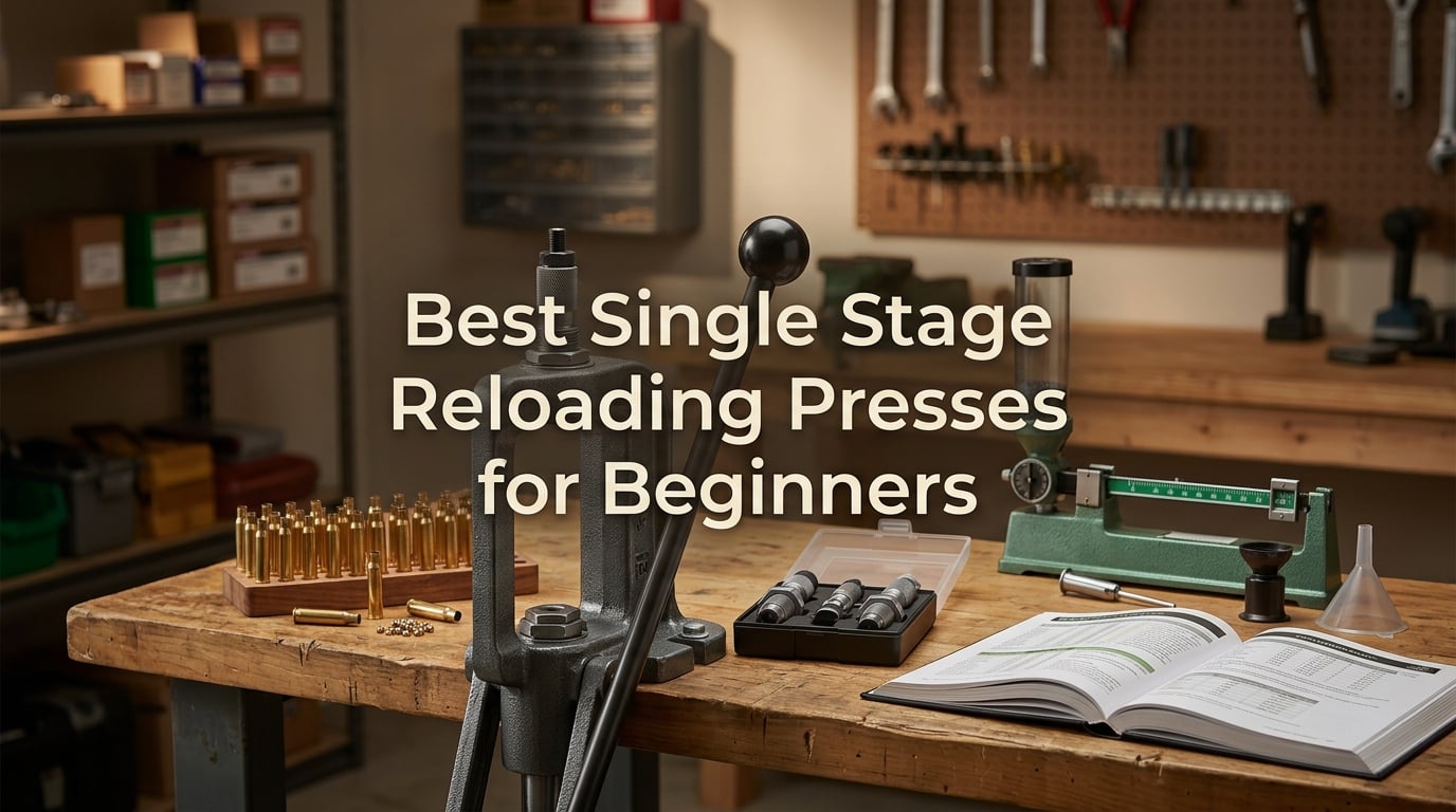 Best Single Stage Reloading Presses for Beginners