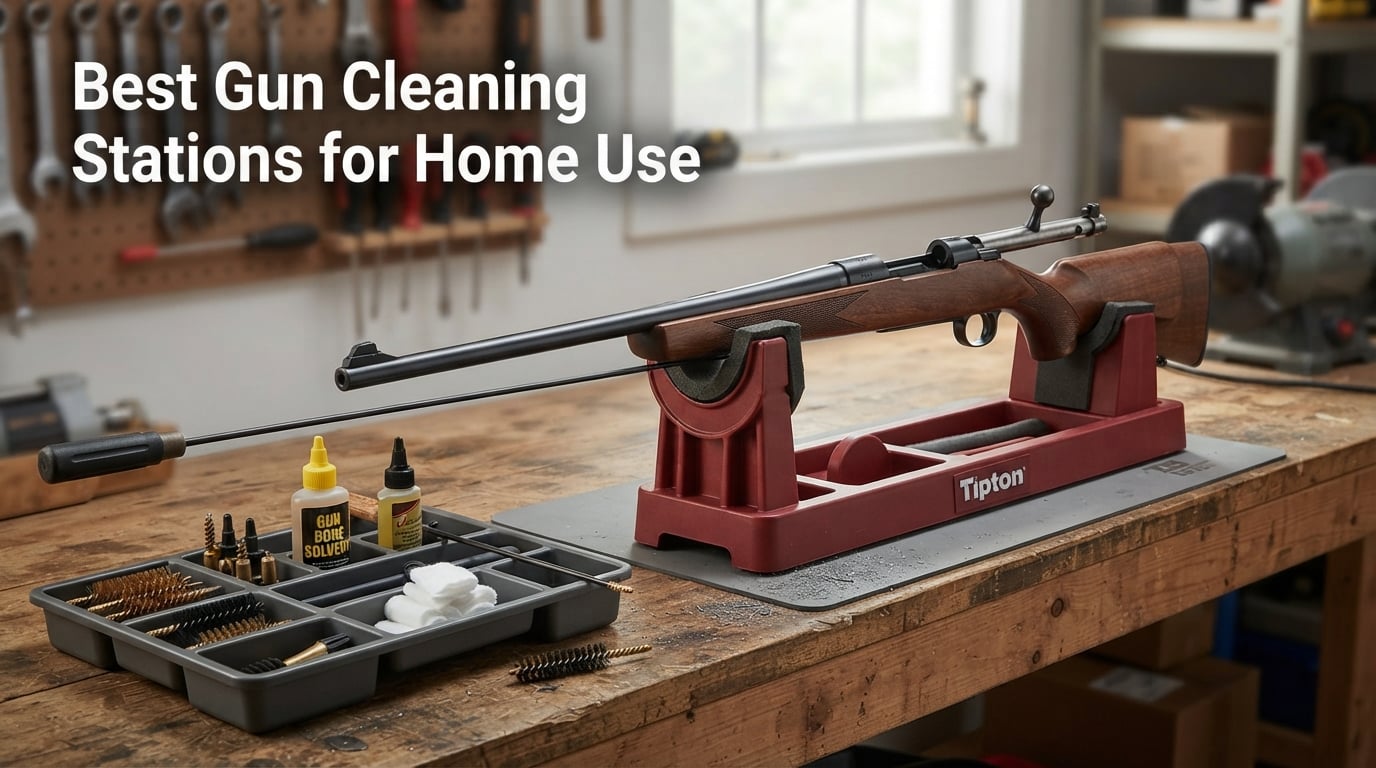 Best Gun Cleaning Stations for Home Use