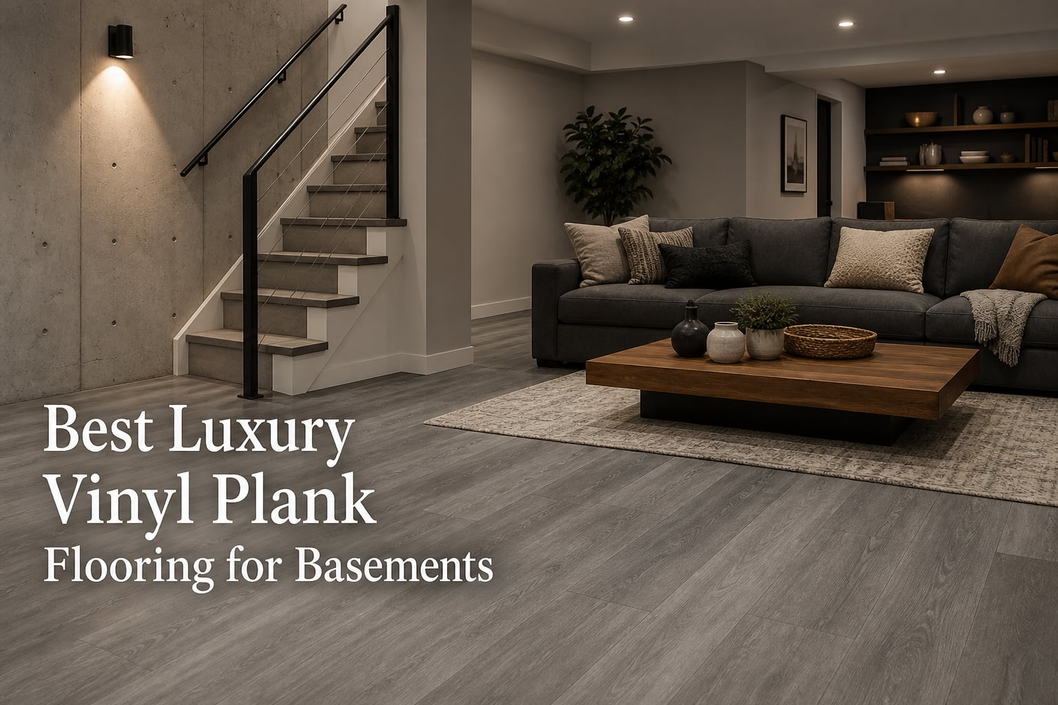Best Luxury Vinyl Plank Flooring for Basements