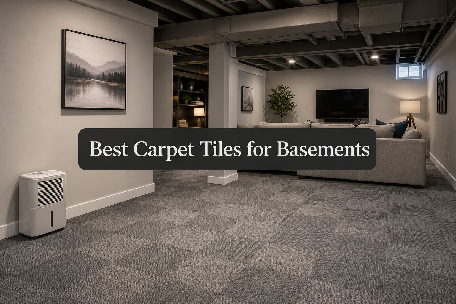 Best Carpet Tiles for Basements