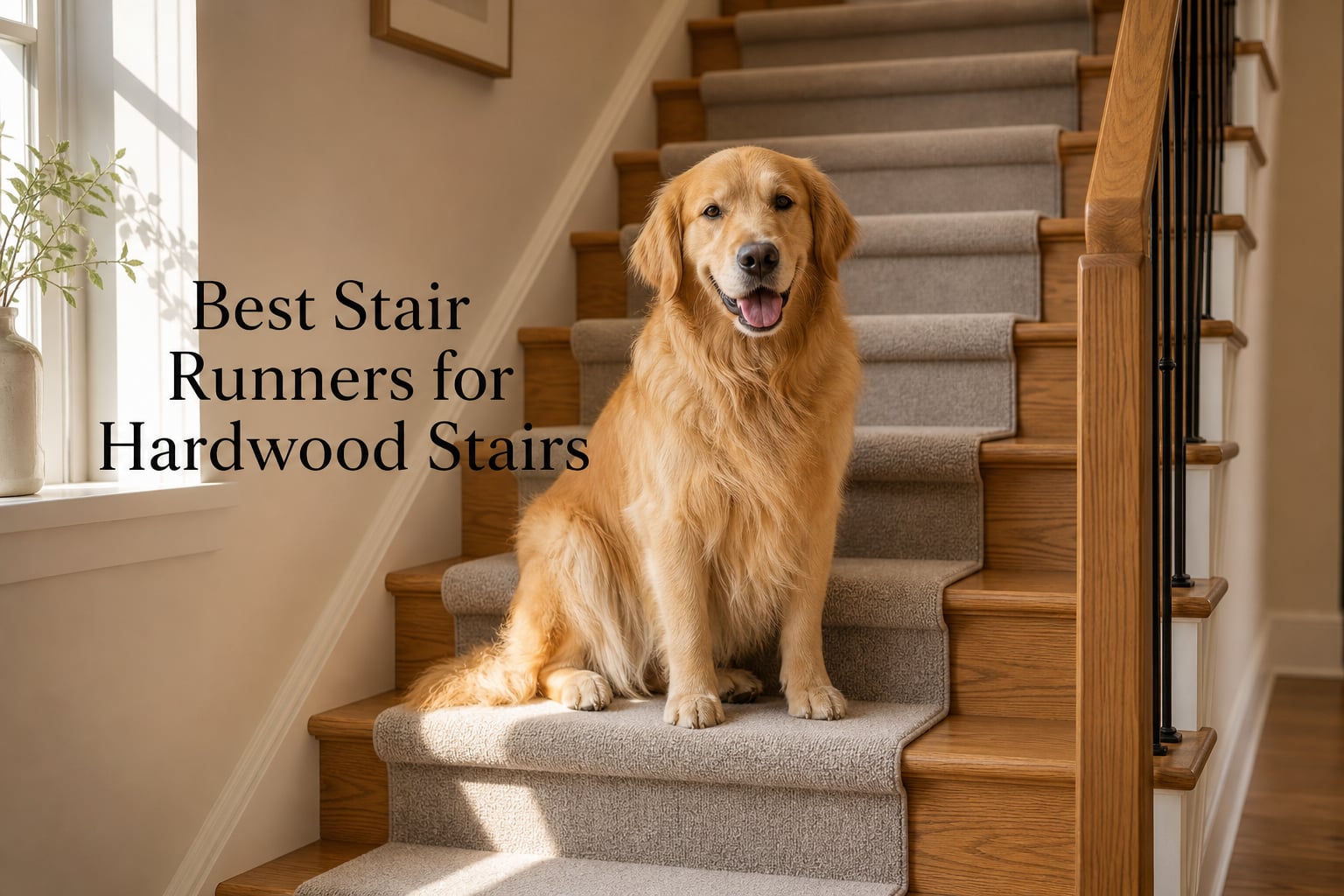 Best Stair Runners for Hardwood Stairs