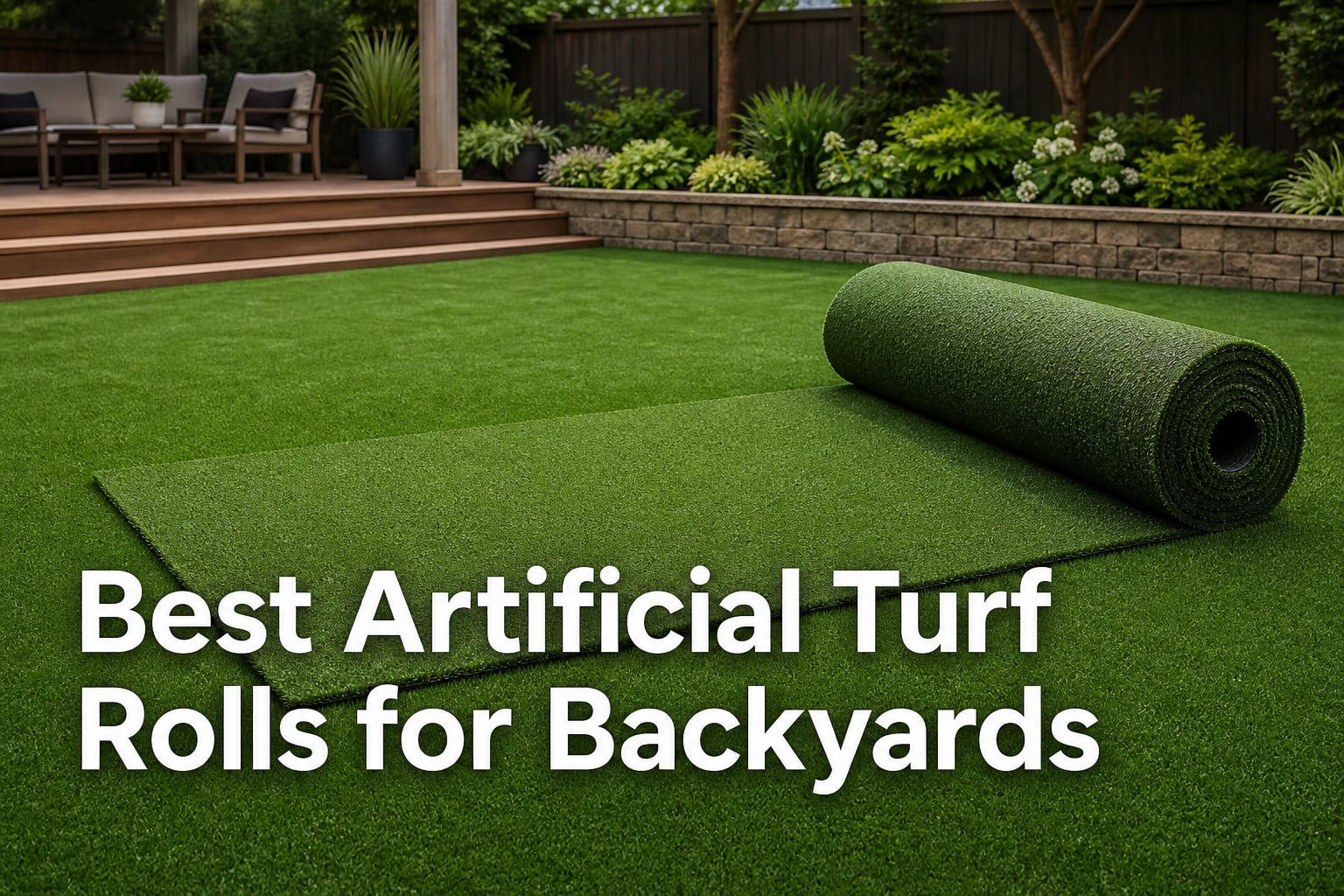 Best Artificial Turf Rolls for Backyards
