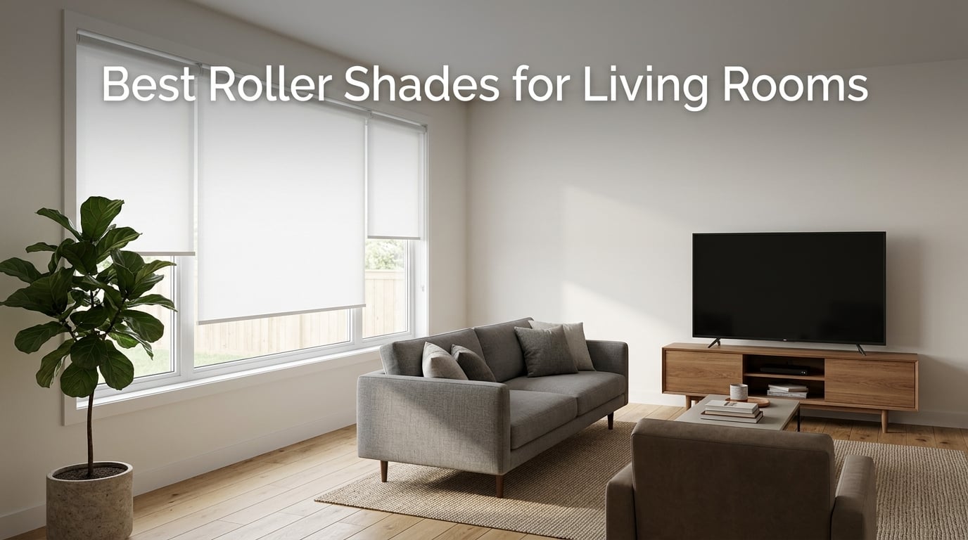 Best Roller Shades for Living Rooms