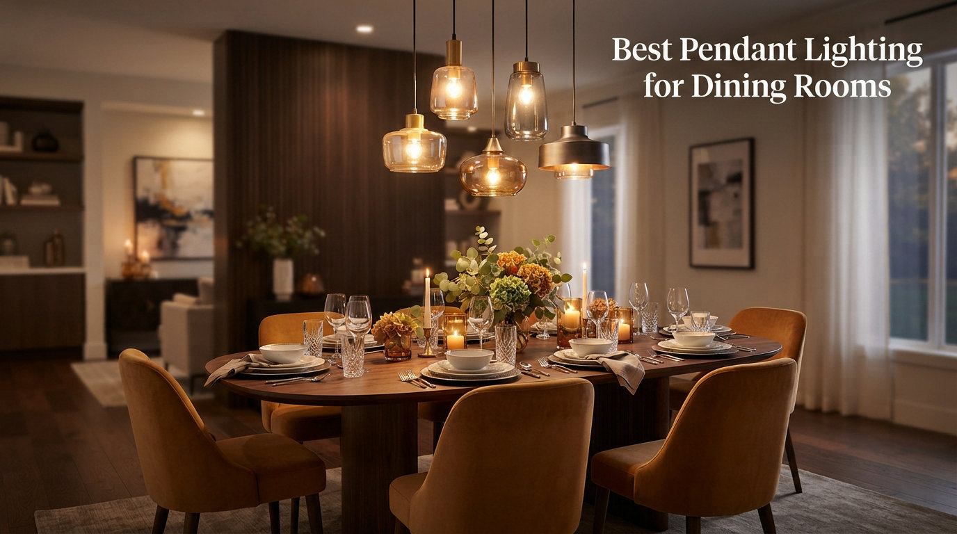 Best Pendant Lighting for Dining Rooms