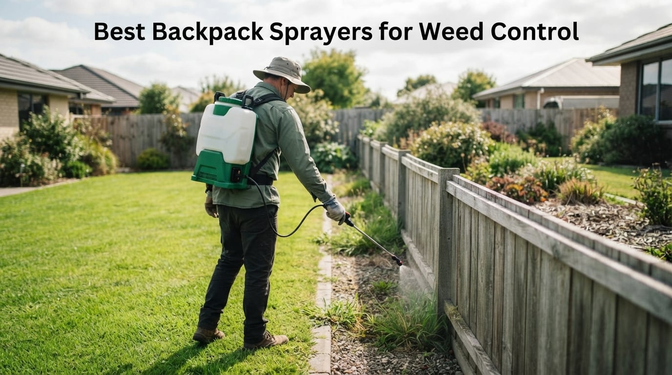 Best Backpack Sprayers for Weed Control