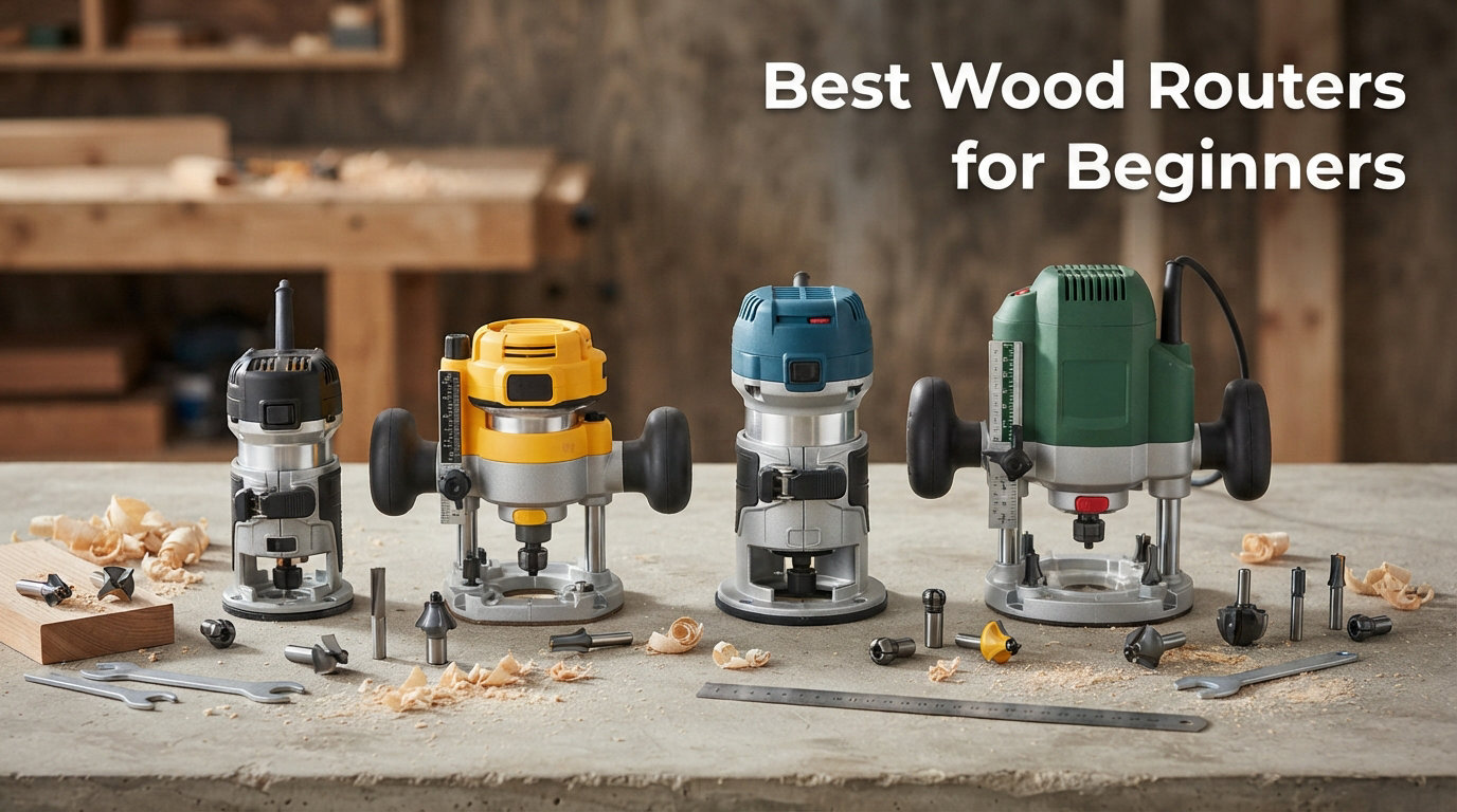 Best Wood Routers for Beginners