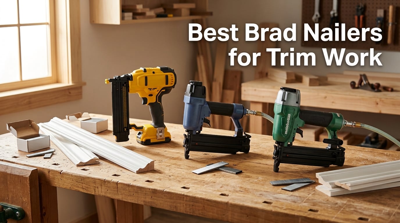 Best Brad Nailers for Trim Work