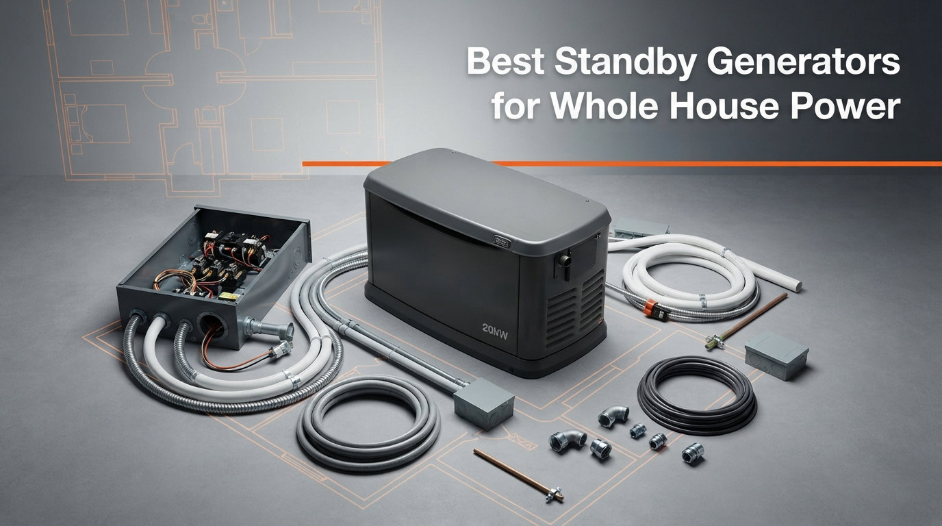 Best Standby Generators for Whole House Power