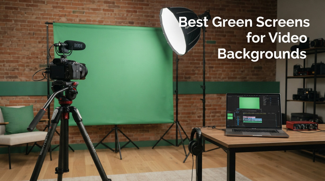 Best Green Screens for Video Backgrounds