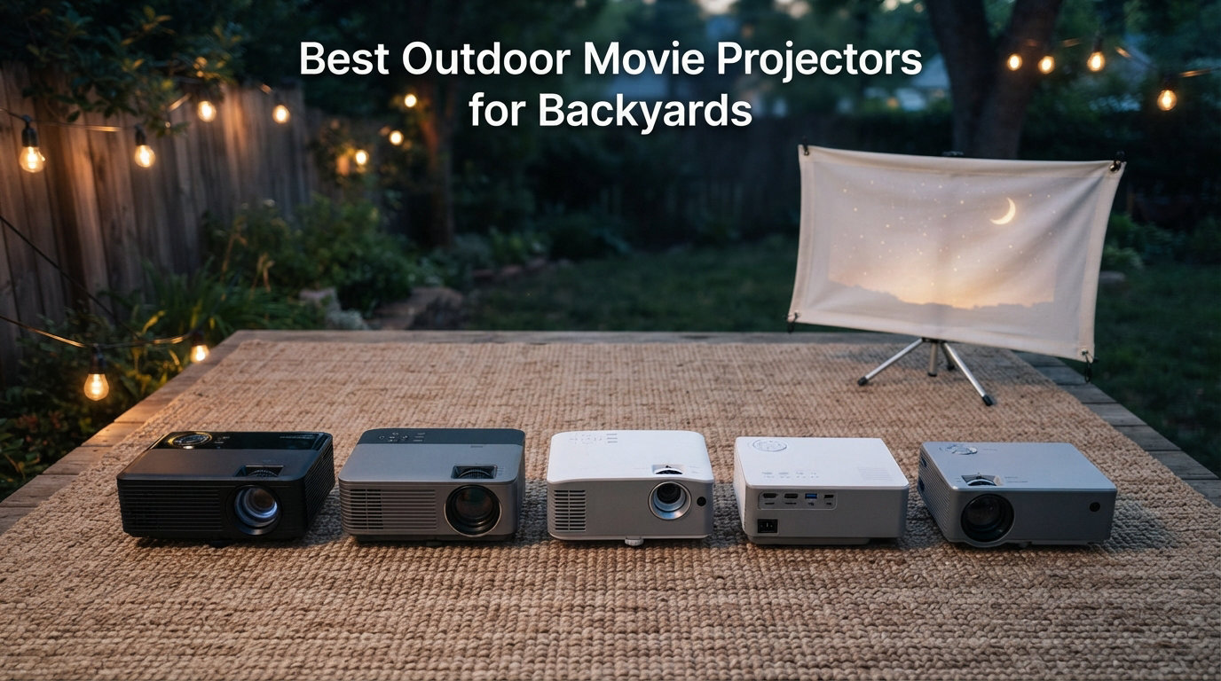 Best Outdoor Movie Projectors for Backyards