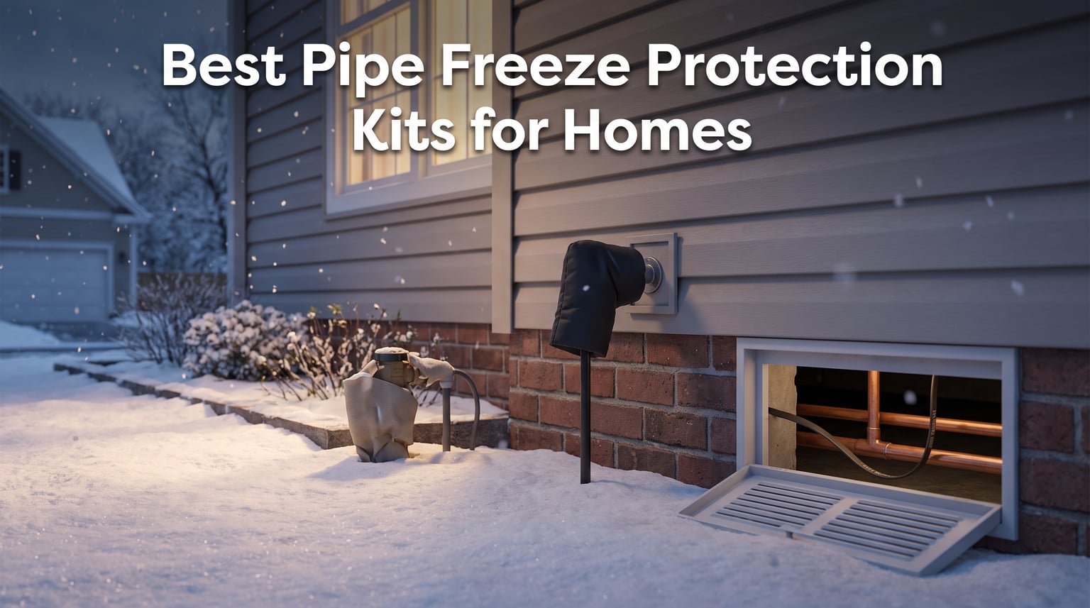 Best Pipe Freeze Protection Kits for Homes